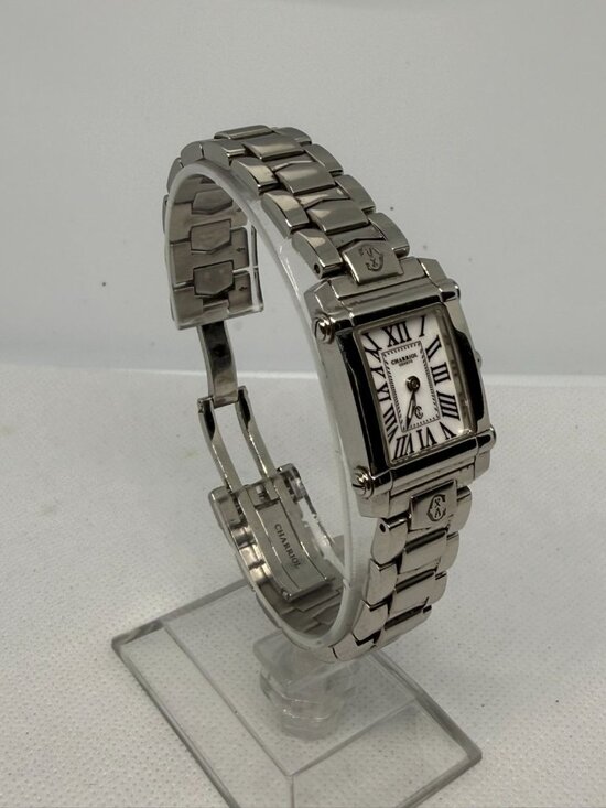 Charriol Colvmbvs CCSTRD2 Womens Rectangular White Dial Watch Roman Numeral 20mm main image 12